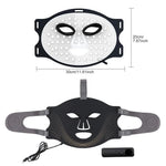 AuraGlow LED — 7-Mode Portable Red Light Therapy Face Mask