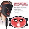 AuraGlow LED — 7-Mode Portable Red Light Therapy Face Mask