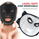 AuraGlow LED — 7-Mode Portable Red Light Therapy Face Mask