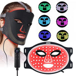 AuraGlow LED — 7-Mode Portable Red Light Therapy Face Mask