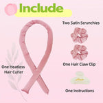 Sparkling Satin Heatless Hair Curler