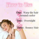 Sparkling Satin Heatless Hair Curler