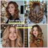 Sparkling Satin Heatless Hair Curler